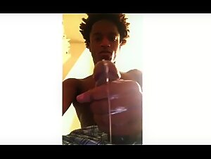 Big Black Cock Pulsating Hard